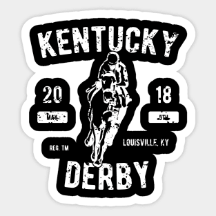 Kentucky Derby Sticker